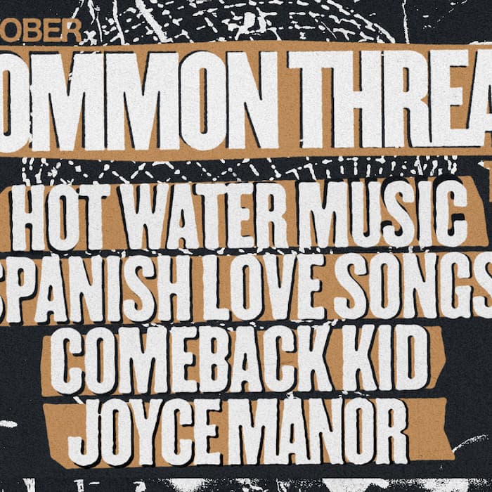 On repeat: listen to the Common Thread Tour playlist