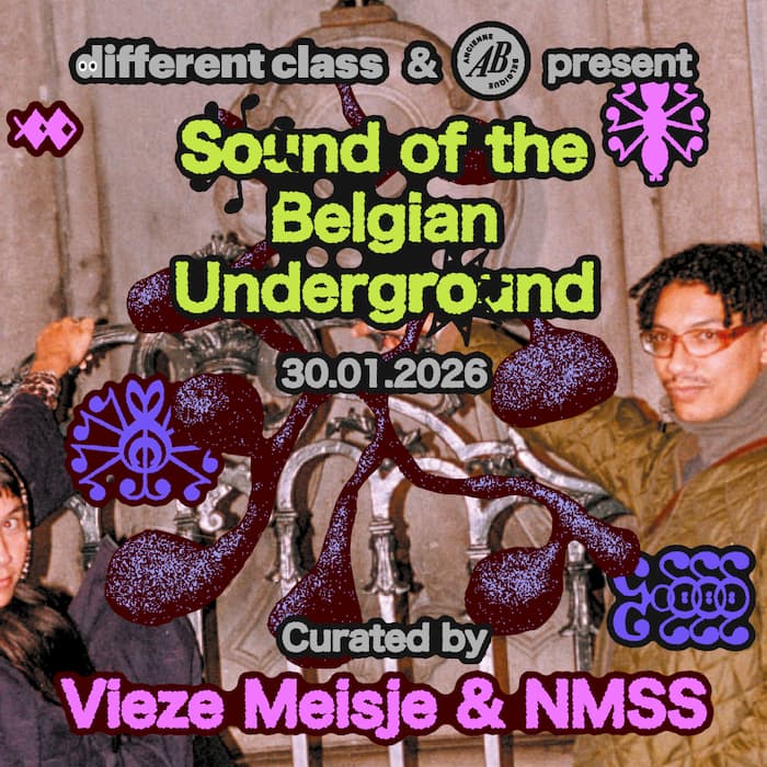 Découvrez la programmation de The Sound of the Belgian Underground 2026