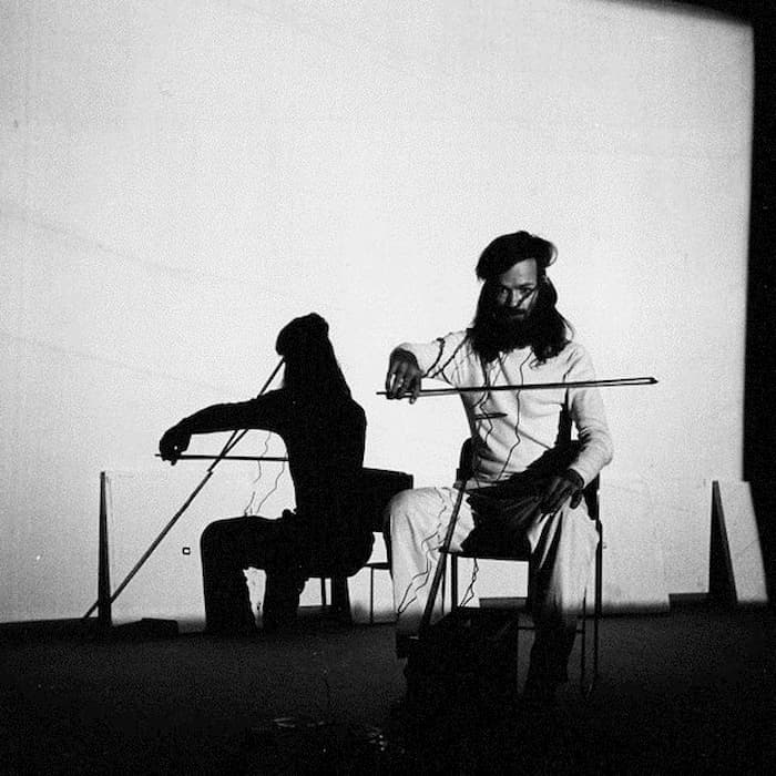 Screening 'Tony Conrad: completely in the present' + 'The Flicker' with live soundtrack by Mertens & Steenkiste