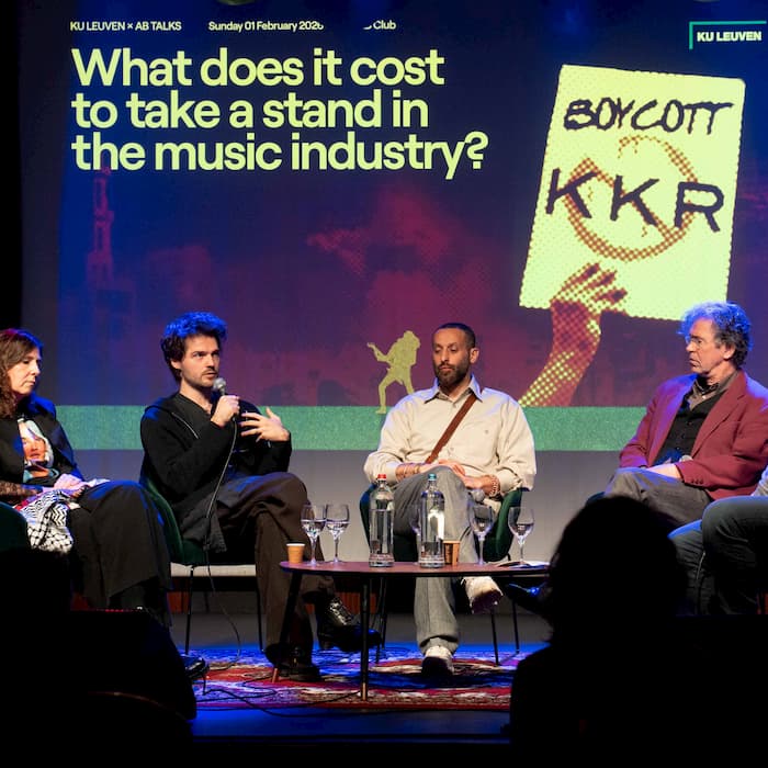 Regardez l’AB x KU Leuven Talk : What does it cost to take a stand in the music industry?