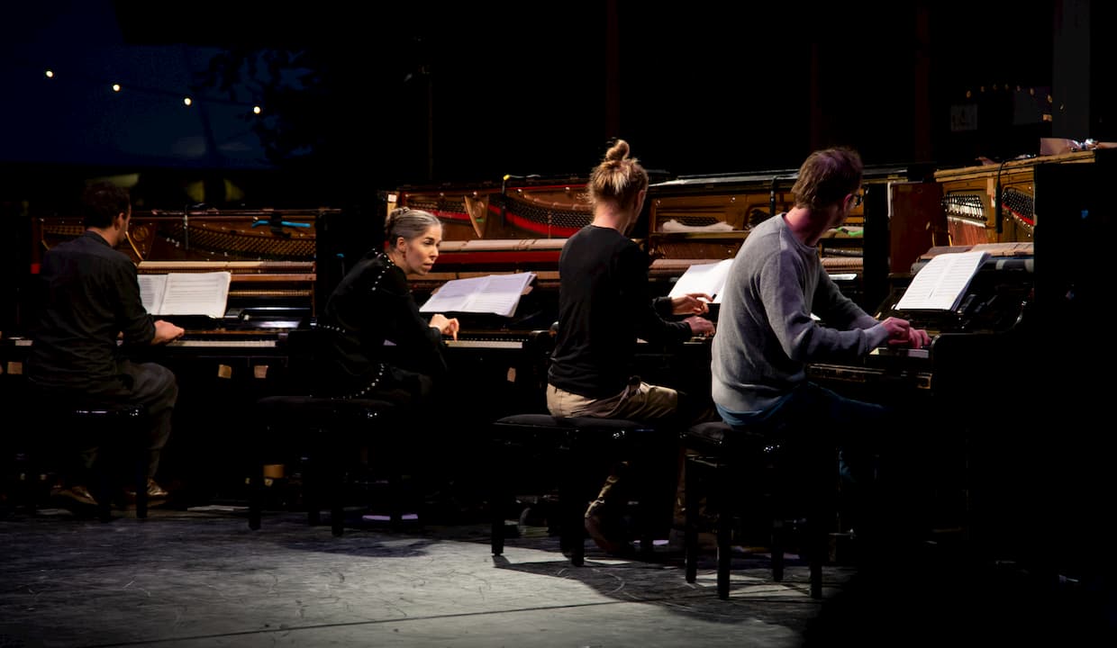 Kukuruz Quartet plays Julius Eastman