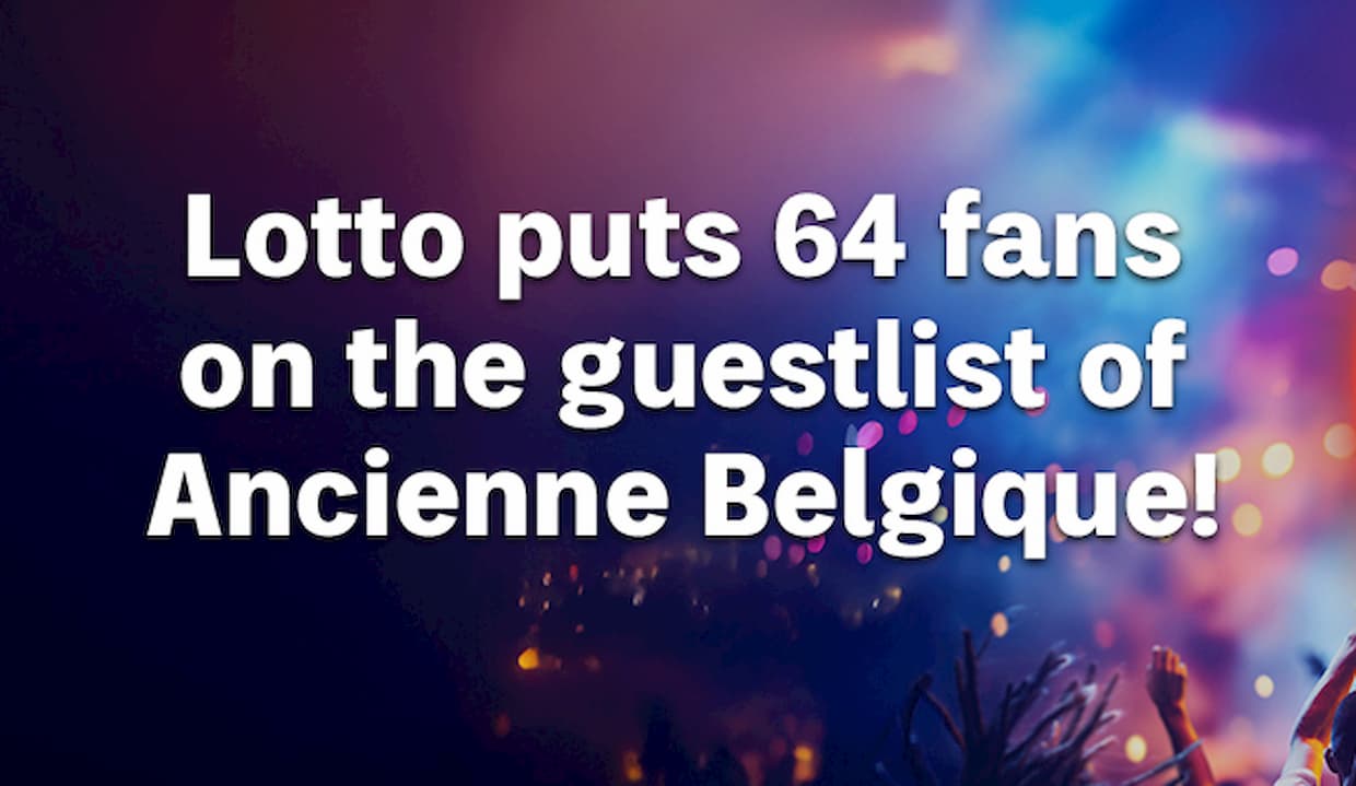 Win concerttickets dankzij de Lotto Guestlist