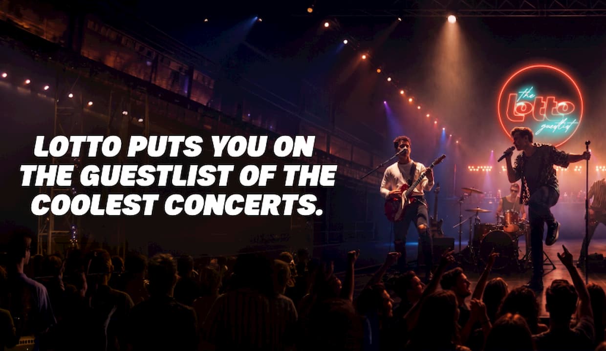 Win tickets voor het nieuwe concertseizoen dankzij de Lotto Guestlist